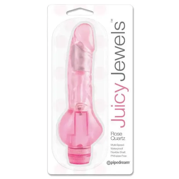 Vibrators Juicy Jewels Juicy Jewels Rose Quartz Vibrator Pink