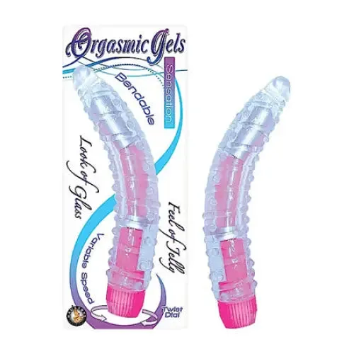 Vibrators Novelties By Nasswalk Orgasmic Gels Sensation 7in Bendable Multispeed Vibe Pink Vibrators Novelties By Nasswalk Orgasmic Gels Sensation 7in Bendable Multispeed Vibe Pink