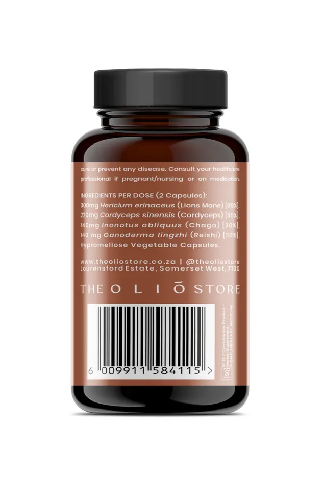 Vibrators Olio Mixed Mushroom Capsules 60 Capsules