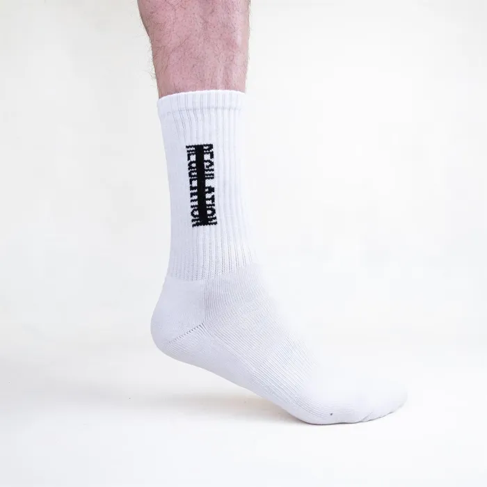 Vibrators REGULATION REGULATION Socks White