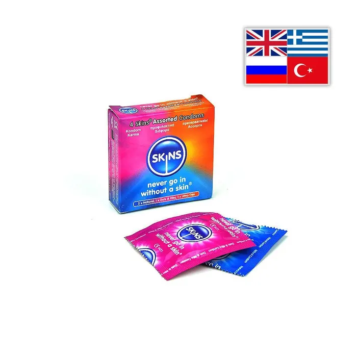 Vibrators Skins Skins Condoms Asorted Condoms