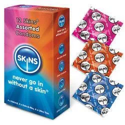 Vibrators Skins Skins Condoms Asorted Condoms