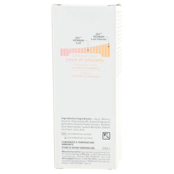 Woman Lust Intense Orgasm Gel in 05oz15ml Pjur Enhancers