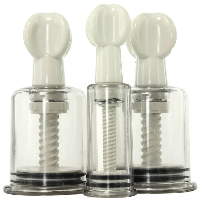 XR Brands Female Sex Toys Clit Nipple Suckers Set