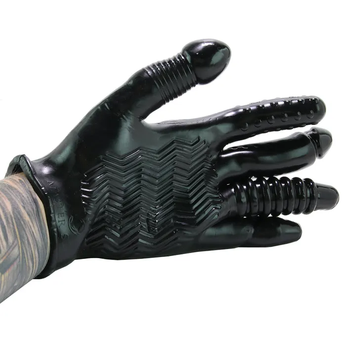 XR Brands Male Sex Toys Pleasure Poker Textured Stimulation Glove