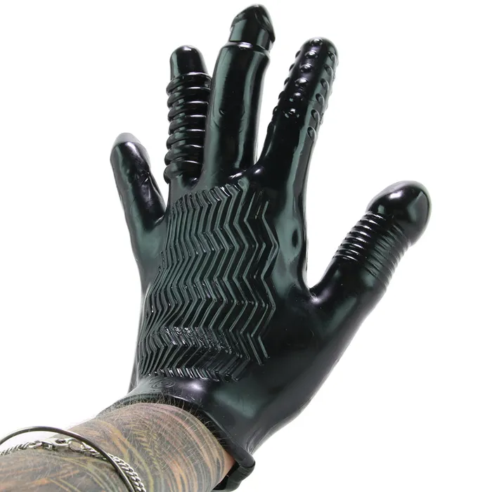 XR Brands Male Sex Toys Pleasure Poker Textured Stimulation Glove XR Brands Male Sex Toys Pleasure Poker Textured Stimulation Glove