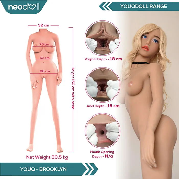 Youqdoll Male Sex Toys Youqdoll Brooklyn Realistic Sex Doll 150cm Light Tan Youqdoll Male Sex Toys Youqdoll Brooklyn Realistic Sex Doll 150cm Light Tan