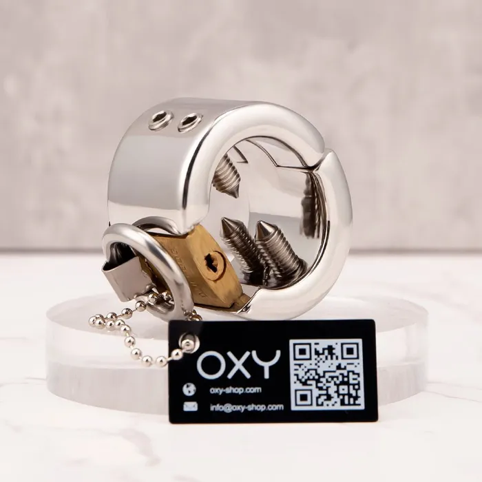 15 Piercing Chamber Ball Stretcher Oxyshop Male Sex Toys