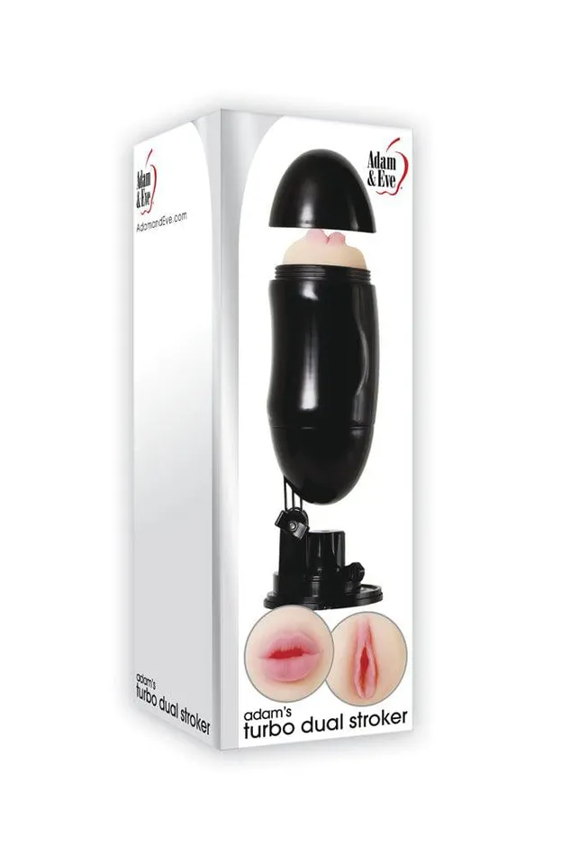 Adam Eve Male Sex Toys Adam Eve Adams Turbo Dual Ended Stroker