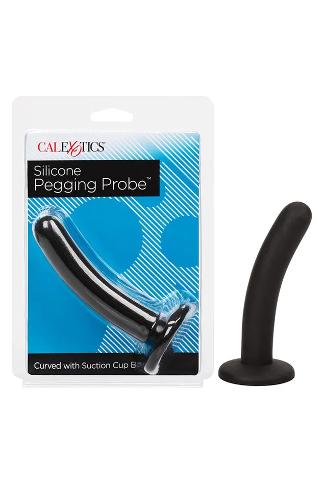 Anal Cal Exotics Cal Exotics Silicone Pegging Probe Black