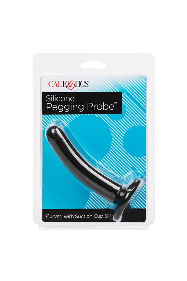 Anal Cal Exotics Cal Exotics Silicone Pegging Probe Black