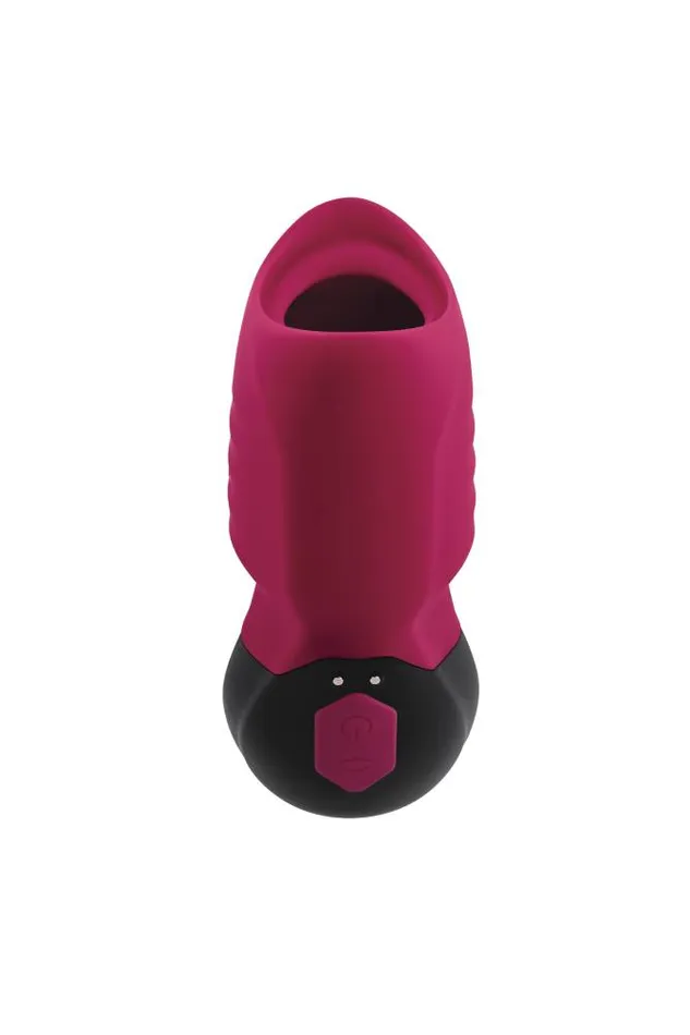 Anal Evolved Gender X Body Kisses Vibrating Suction Toy Red
