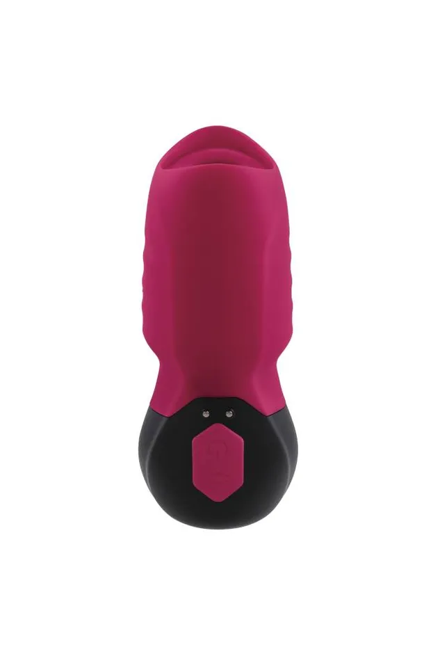Anal Evolved Gender X Body Kisses Vibrating Suction Toy Red