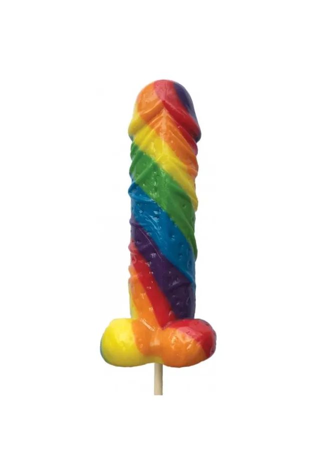 Anal Hott Products Hott Products Rainbow Cocksicle Lollipop