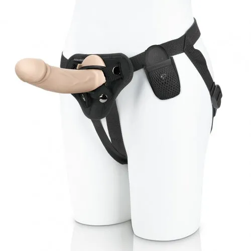 Anal Pegasus Pegasus Remote Control 65 Inch Realistic Silicone Peg With Harness Light