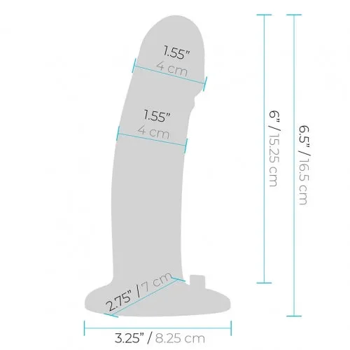 Anal Pegasus Pegasus Remote Control 65 Inch Realistic Silicone Peg With Harness Light