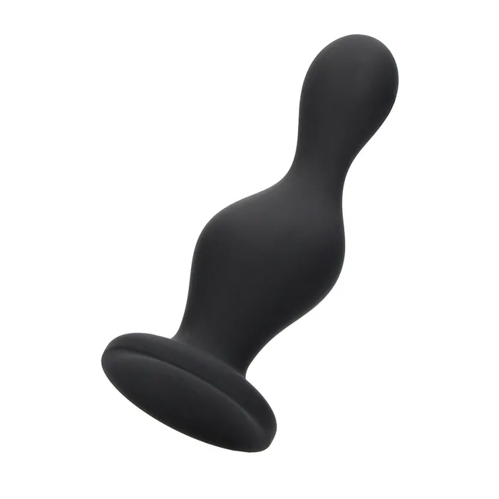 Anal Shots Toys Shots Ouch Silicone Wave Butt Plug Black