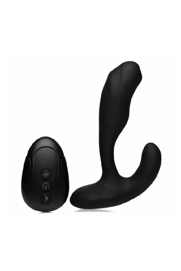 Anal XR Brands XR Brands AlphaPro 7X PBender Prostate Massager Black