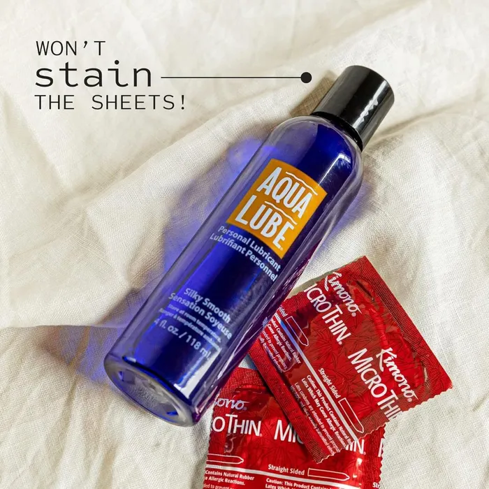 Aqua Lube by Kimono Lubricants Aqua Lube WaterBased Personal Lubricant