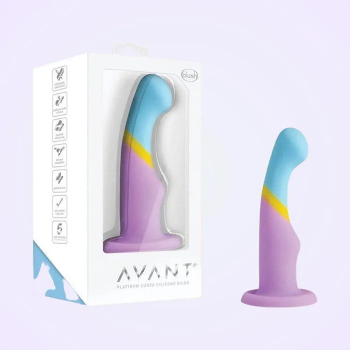 Avant D14 GSpot or Prostate Dildo Heart of Gold Avant Anal