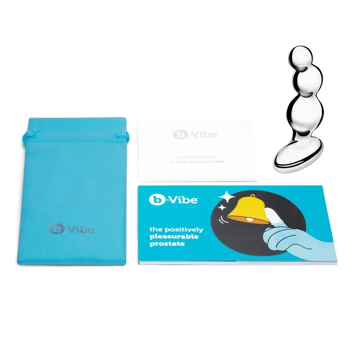 bVibe Stainless Steel Prostate Plug BVIBE Anal