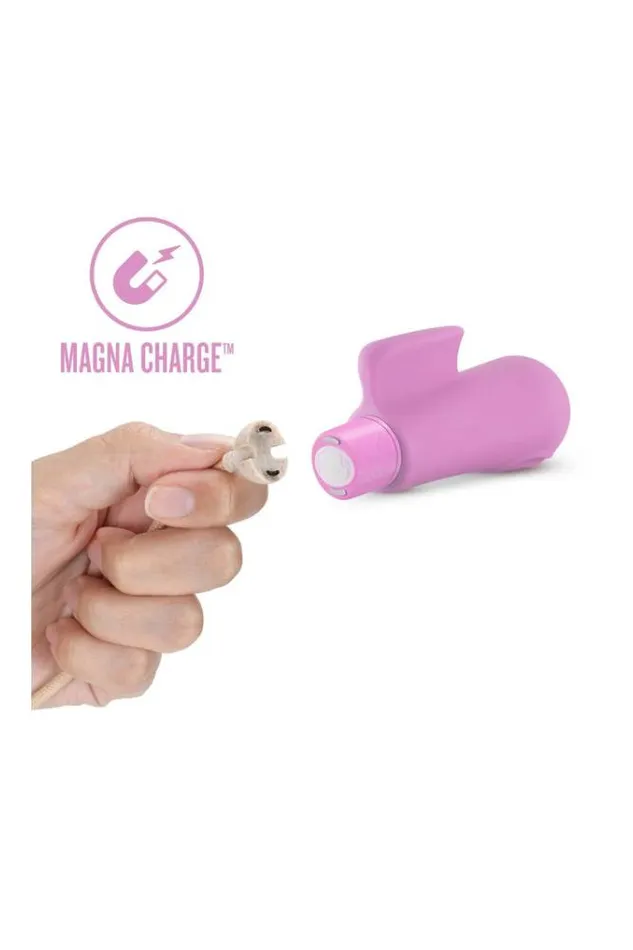 Blush Novelties Gaia Eco Delight Finger Vibrator Lavender Blush Vibrators