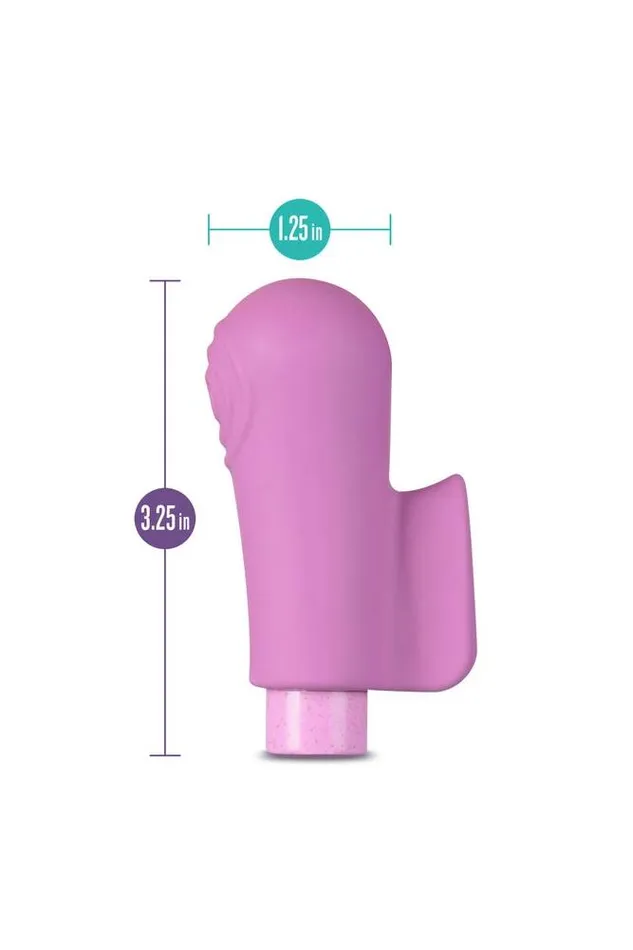 Blush Novelties Gaia Eco Delight Finger Vibrator Lavender Blush Vibrators