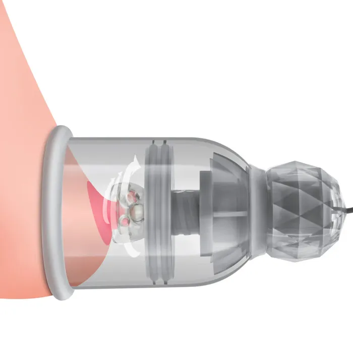 Blush Temptasia Titillator Nipple Play Massaging System with Suction BLUSH Couples
