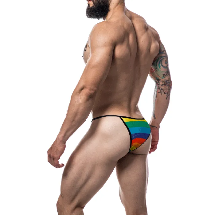 C4M Briefkini Rainbow CUT 4 MEN Mens Underwear