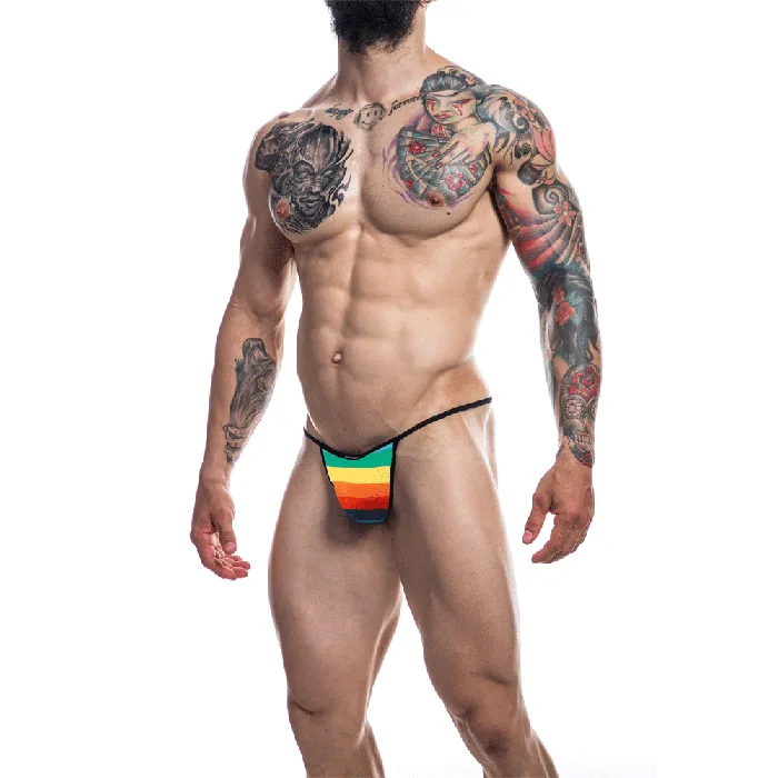 C4M Briefkini Rainbow CUT 4 MEN Mens Underwear