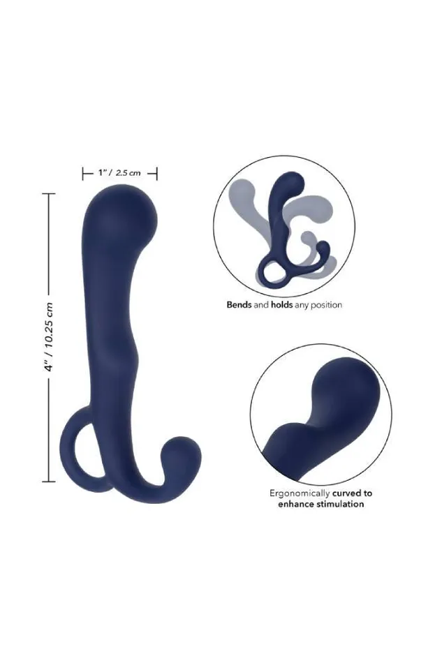Cal Exotics Anal Cal Exotics Viceroy Agility Flexible Anal Probe Blue
