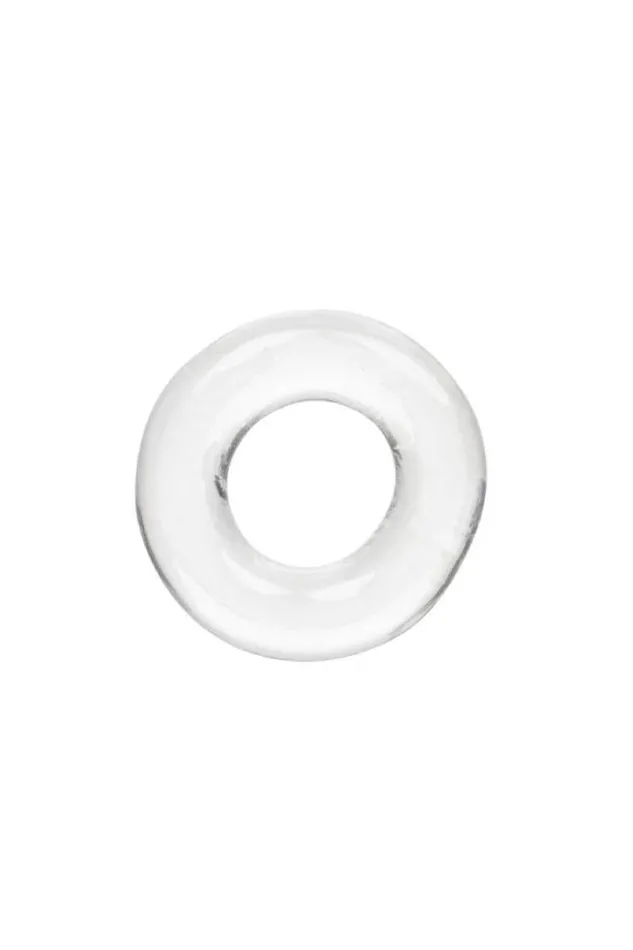 Cal Exotics Foil Pack Cock Ring Clear Cal Exotics Male Sex Toys