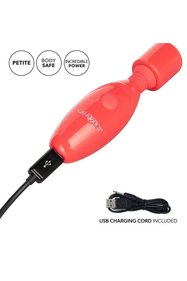 Cal Exotics Rechargeable Massager Kit Coral Cal Exotics Female Sex Toys