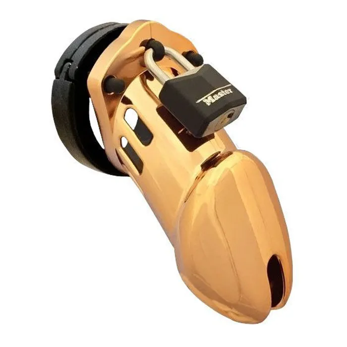 CB 6000 Male Chastity Device Gold CBX Male Sex Toys