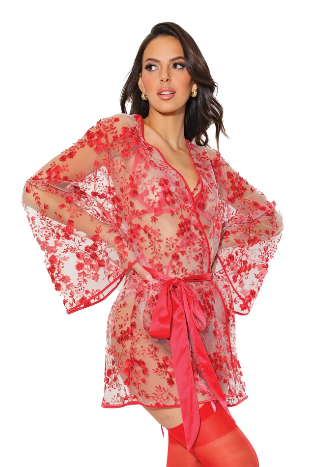 Coquette Vibrators Coquette 23304 Robe Red OS
