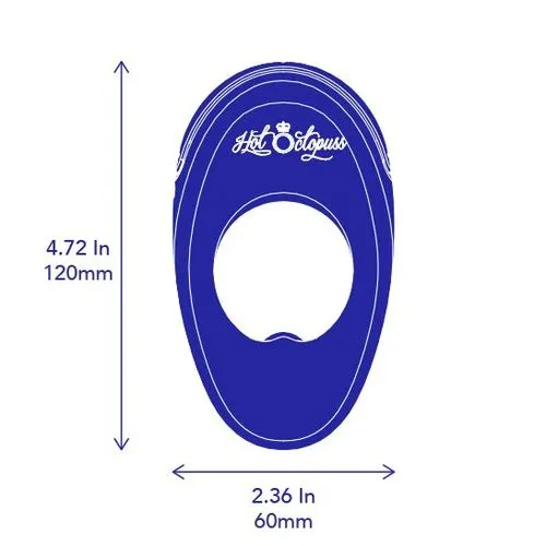 Couples HOT OCTOPUSS Hot Octopuss Atom Plus Vibrating Cock Ring