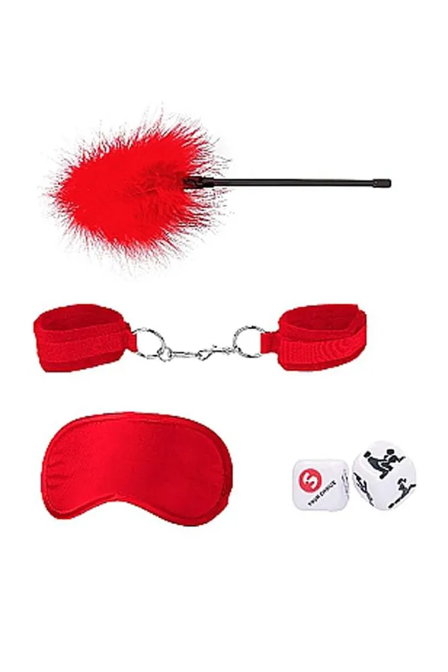 Couples Shots Toys Ouch by Shots Toys Introductory Bondage Kit 2 Red