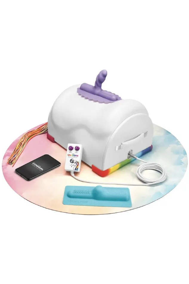 Cowgirl The Unicorn Premium Sex Machine White Cowgirl Female Sex Toys Cowgirl The Unicorn Premium Sex Machine White Cowgirl Female Sex Toys