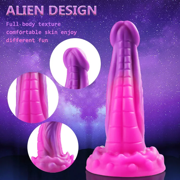 Dildos Amovibe 688 inch 175 cm Alien Surge Vibrating Dildo