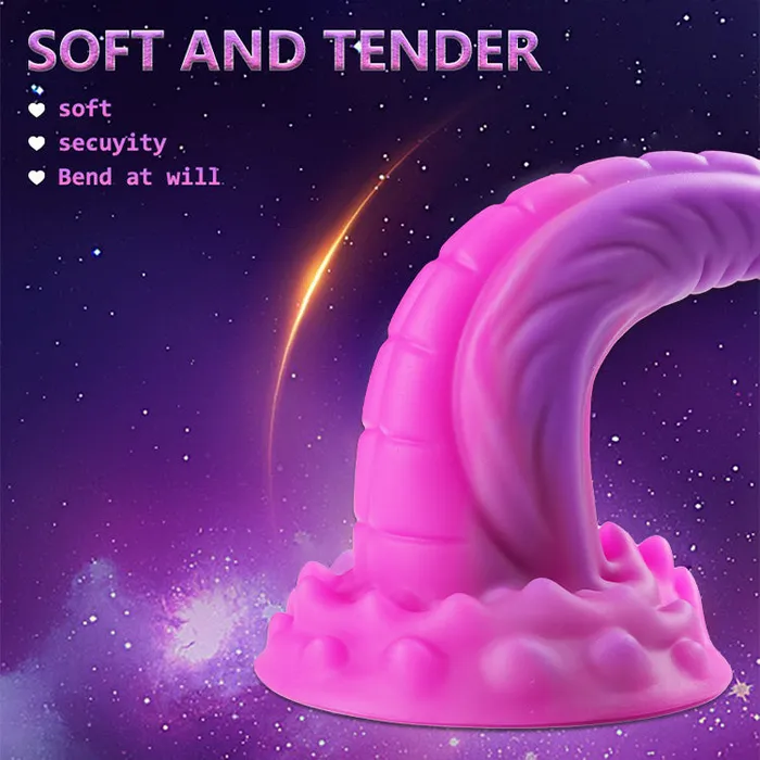 Dildos Amovibe 688 inch 175 cm Alien Surge Vibrating Dildo