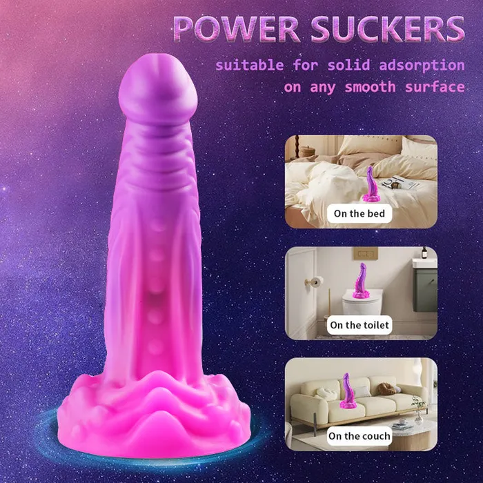 Dildos Amovibe 688 inch 175 cm Alien Surge Vibrating Dildo