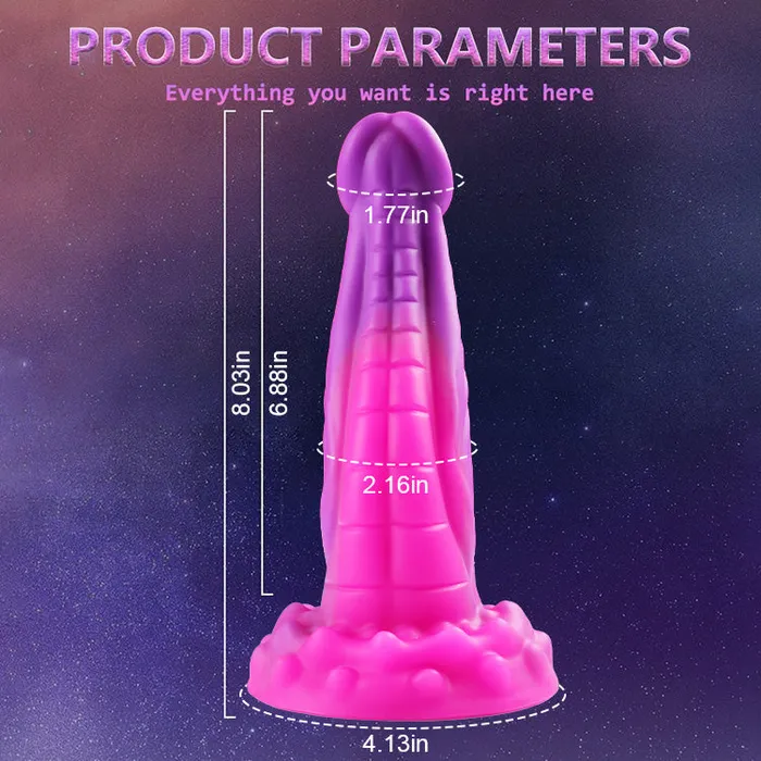 Dildos Amovibe 688 inch 175 cm Alien Surge Vibrating Dildo