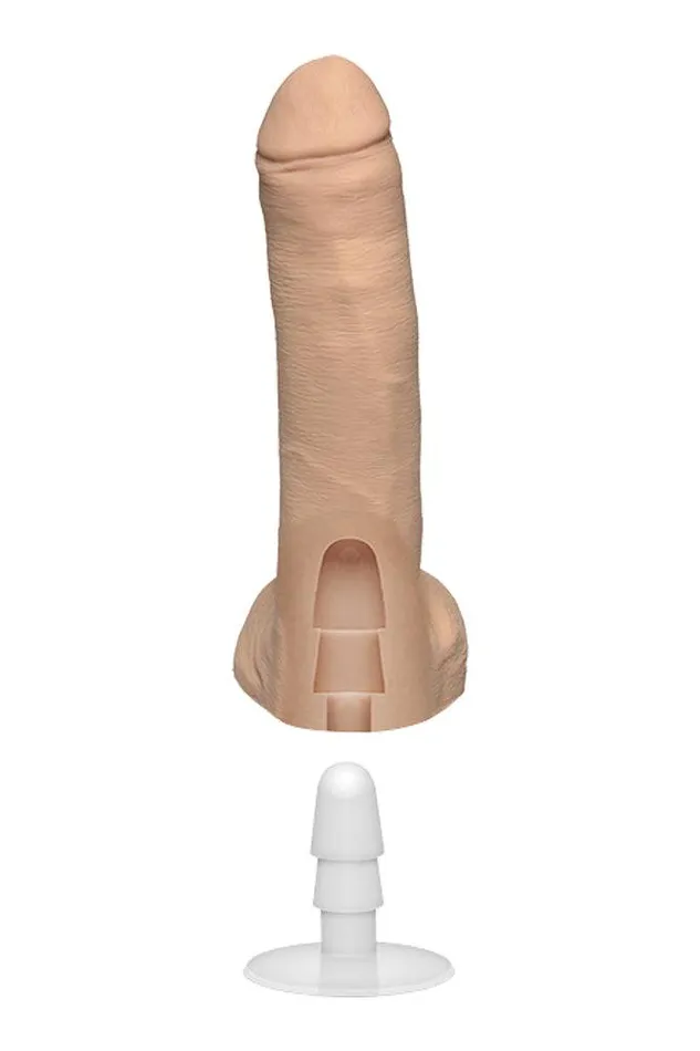 Dildos Doc Johnson Doc Johnson Signature Cocks Tommy Pistol 75 Inch Cock with Removable Suction Cup Beige