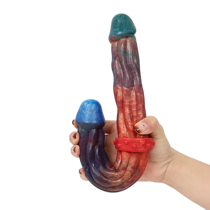 Dildos FAAK Double Ended Dildo Couple 1338 34 cm
