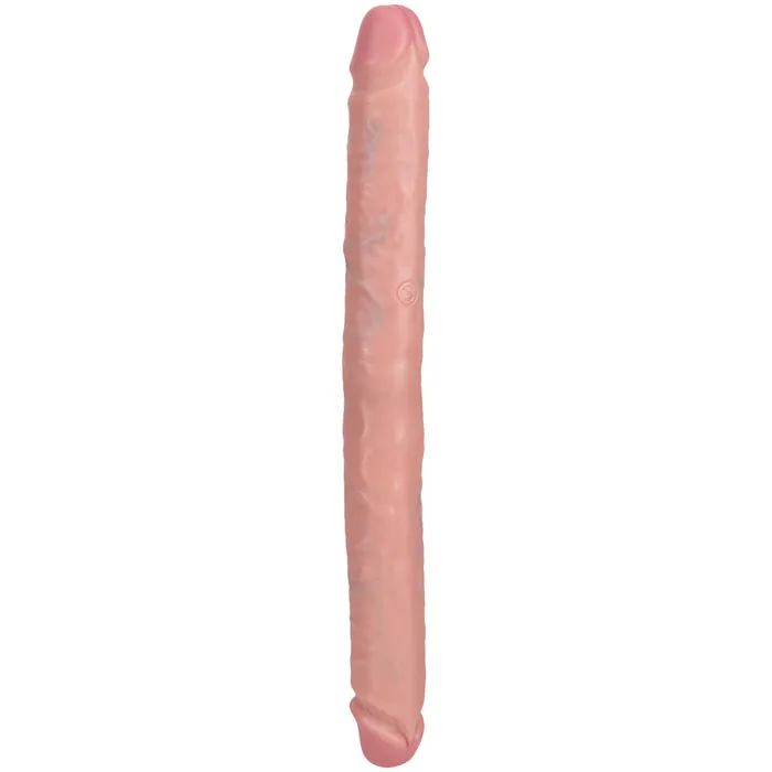 Dildos Shots Toys Shots Real Rock Straight Slim 14 Inch Double Dildo Light