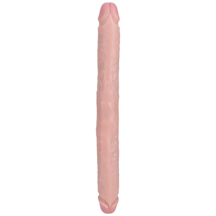 Dildos Shots Toys Shots Real Rock Straight Slim 14 Inch Double Dildo Light