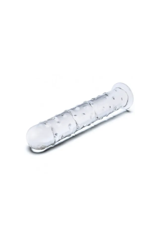 Electric Eel Dildos Gls Extra Large 10 Textured Glass Dildo Clear