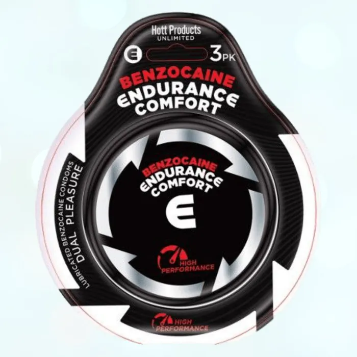 Endurance Condoms Vibrators Endurance Comfort Benzocaine Condoms