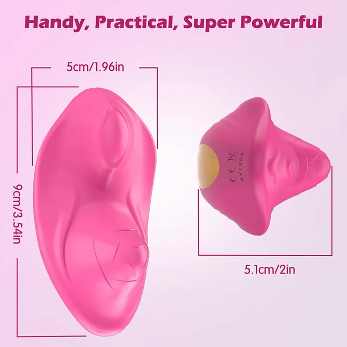 Female Sex Toys Amovibe Wearable Panty Vibrator with 7 Vibration Patterns