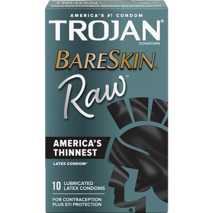 Female Sex Toys Trojan Trojan Bareskin Raw UltraThin Condoms